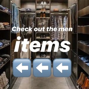 Men items available